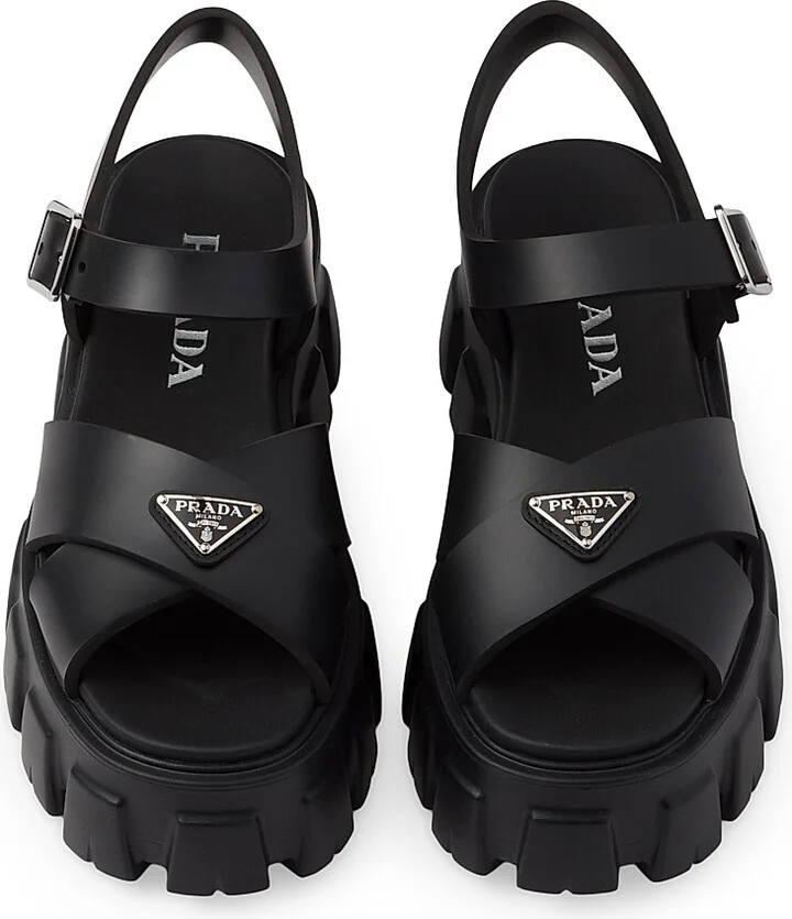 Women's Monolith Rubber Sandals - Blue - Size 9 - Image 10