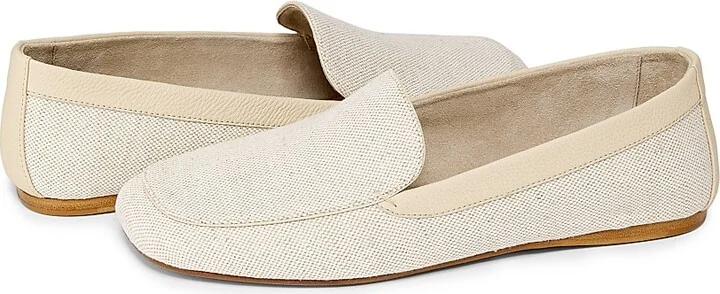Women's Monroe Woven Loafers - Cream Dark Ivory - Size 6 - Image 2