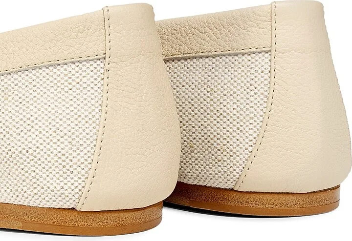 Women's Monroe Woven Loafers - Cream Dark Ivory - Size 6 - Image 3