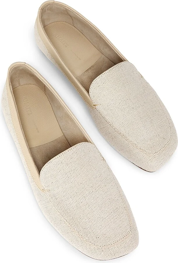 Women's Monroe Woven Loafers - Cream Dark Ivory - Size 6 - Image 4