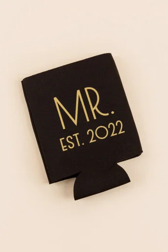 Women's Mr. Est. 2022 Wine Bottle Sleeve by Francesca's - Size: One Size - Image 2