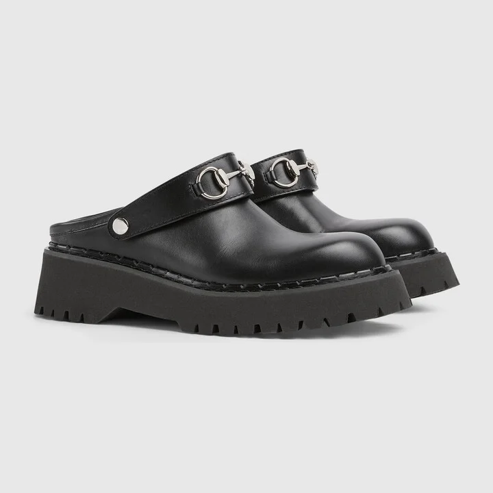 Women's mule with Horsebit - Image 2