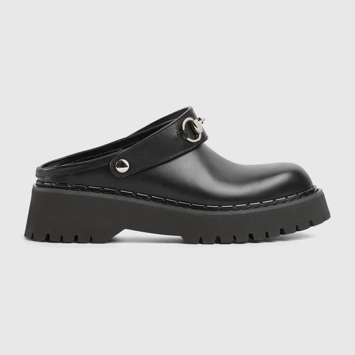 Women's mule with Horsebit