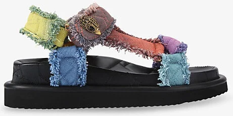 Womens Mult/Other Orson Quilted Woven Sandals Eur 39 / 6 Uk Women