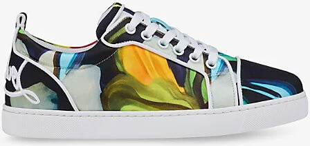 Womens Multi Fun Louis Junior Crepe-Satin Low-Top Trainers Eur 36 / 3 Uk Women