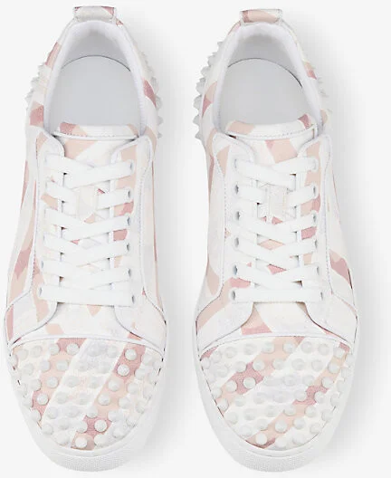 Womens Multi Leche Louis Junior Spike Toile Enduit Gaagal Trainers Eur 38/5 Uk Women - Image 2