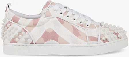 Womens Multi Leche Louis Junior Spike Toile Enduit Gaagal Trainers Eur 38/5 Uk Women
