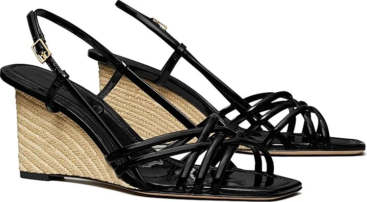 Women's Multi Strap 75MM Wedge Sandals - Cantucci Light Cream - Size 10 - Image 5