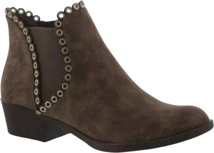 Women's Murphy Bootie In Brown