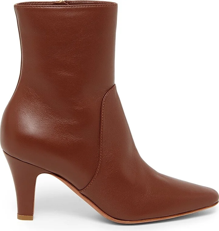 Women's Muse Leather Ankle Boots - Hide - Size 6