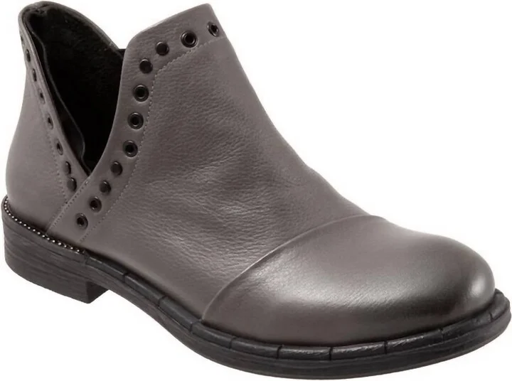 Women's Mya Booties In Grey