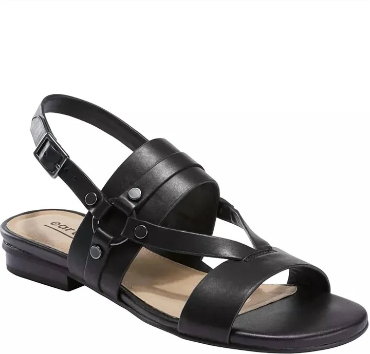 Women's Mykonos Delos Sling Back Sandal In Black