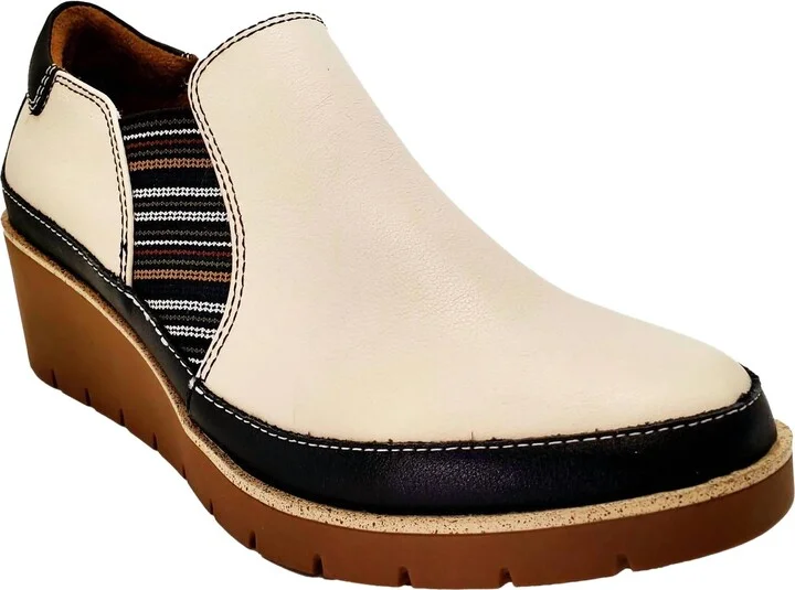 Women's Mykonos Wedge Loafer In Pebble