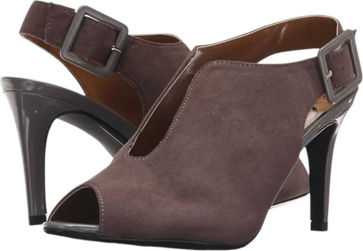 Women's Myra Pump Heel In Gray Suede