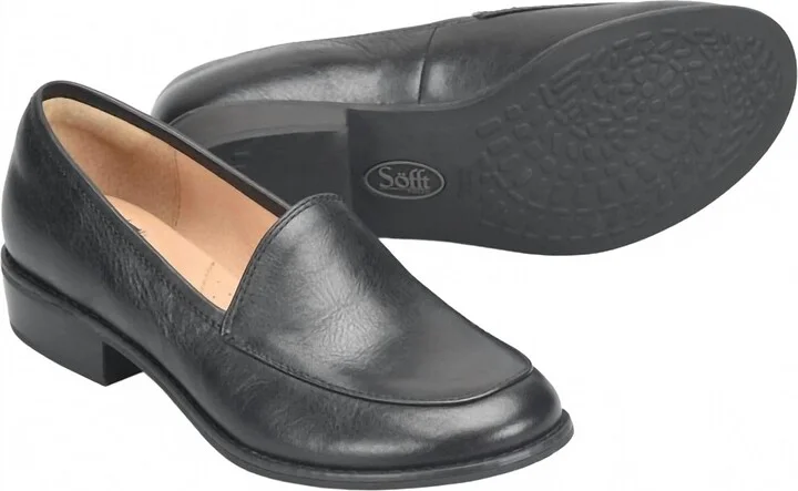 Women's Napoli Loafer In Black Pecos