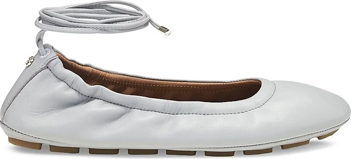 Women's Nappa-Leather Ballerinas - Black - Size 6 - Image 10