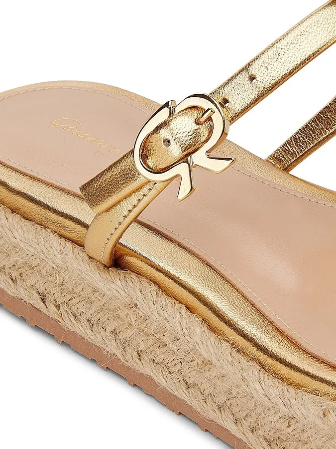 Women's Nappa Silk+Corda Sandals - Mekong - Size 5 - Image 6