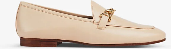 Womens Nat-Latte Adalynn Snaffle Leather Loafers Eur 42/ 9 Uk Women