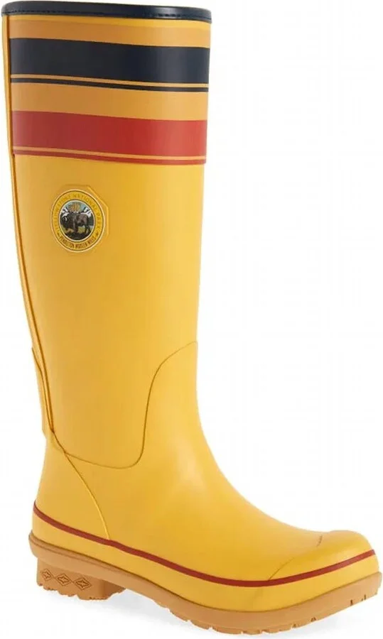 Women's National Park Tall Rain Boot In Yellow