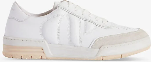 Womens Naturels Arcade Leather Low-Top Trainers Eur 41 / 8 Uk Women