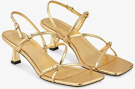 Womens Naturels Strappy 65 Leather Heeled Sandals Eur 36 / 3 Uk Women - Image 2