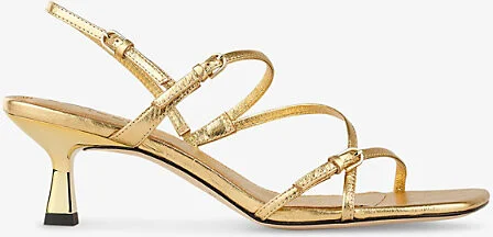 Womens Naturels Strappy 65 Leather Heeled Sandals Eur 36 / 3 Uk Women