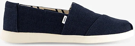 Womens Navy Alpargata Plus Panelled Canvas Espadrilles Eur 41 / 8 Uk Women
