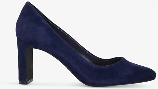 Navy Suede