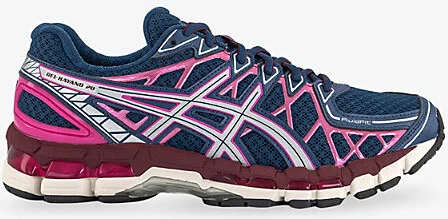 Womens Ndependence Blue Pure Si Gel-Kayano 20 Mesh Low-Top Trainers 8