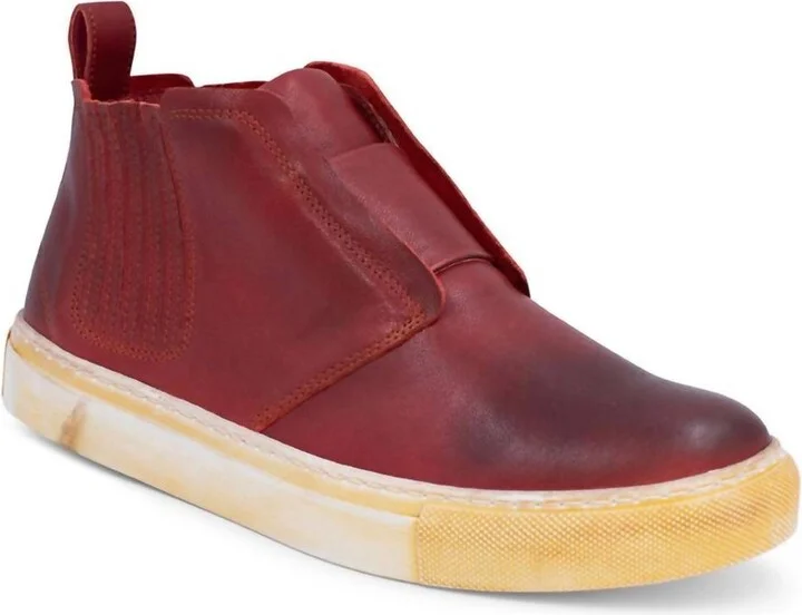 Women's Neci Boot In Bordo Leather