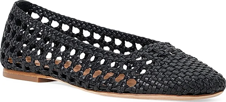 Women's Nell Crochet Flats - Black - Size 5 - Image 2
