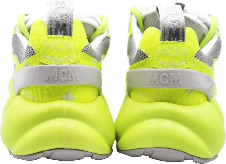 Women's Neon Yellow Luft Collection Visetos Canvas Sneaker - Image 5