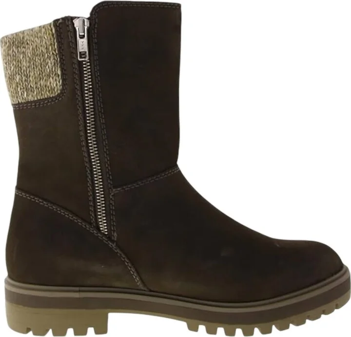 Women's Neptune Boots In Stone Suede