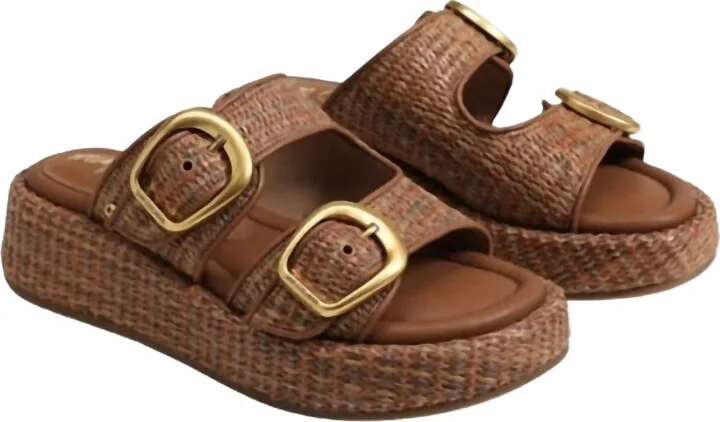 Women's Nerissa Sandal In Cuoio