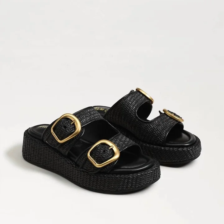 Women's Nerissa Sandals In Black Weave
