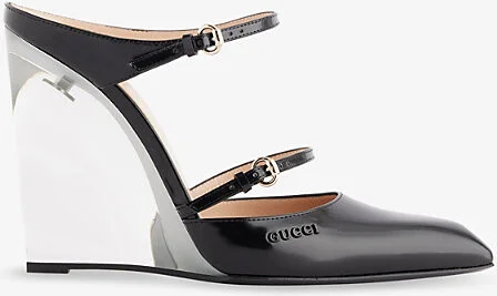 Womens Nero Christy 110 Leather Wedges Eur 37 / 4 Uk Women