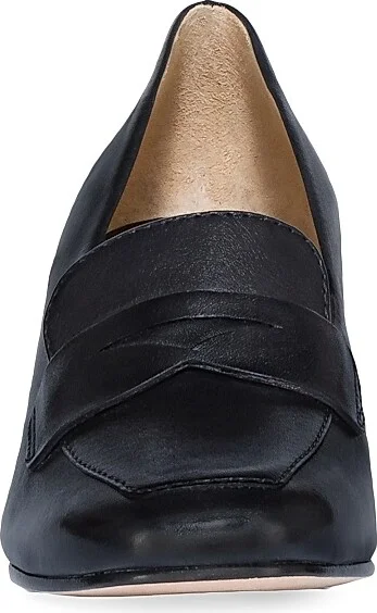 Women's Nessa Block Heel Loafers - Black - Size 6 - Image 4