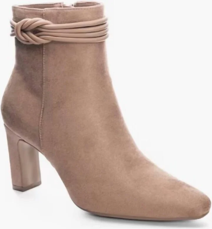 Women's Never Ending Dress Bootie In Taupe