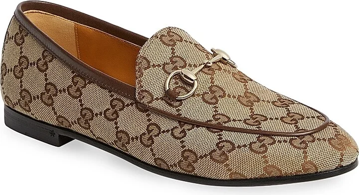 Women's New Jordaan Logo Loafers - Beige Ebony - Size 8 - Image 2