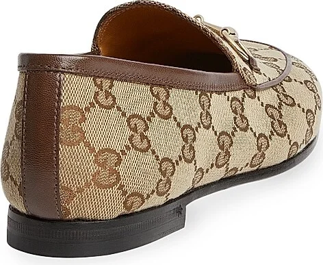 Women's New Jordaan Logo Loafers - Beige Ebony - Size 8 - Image 3