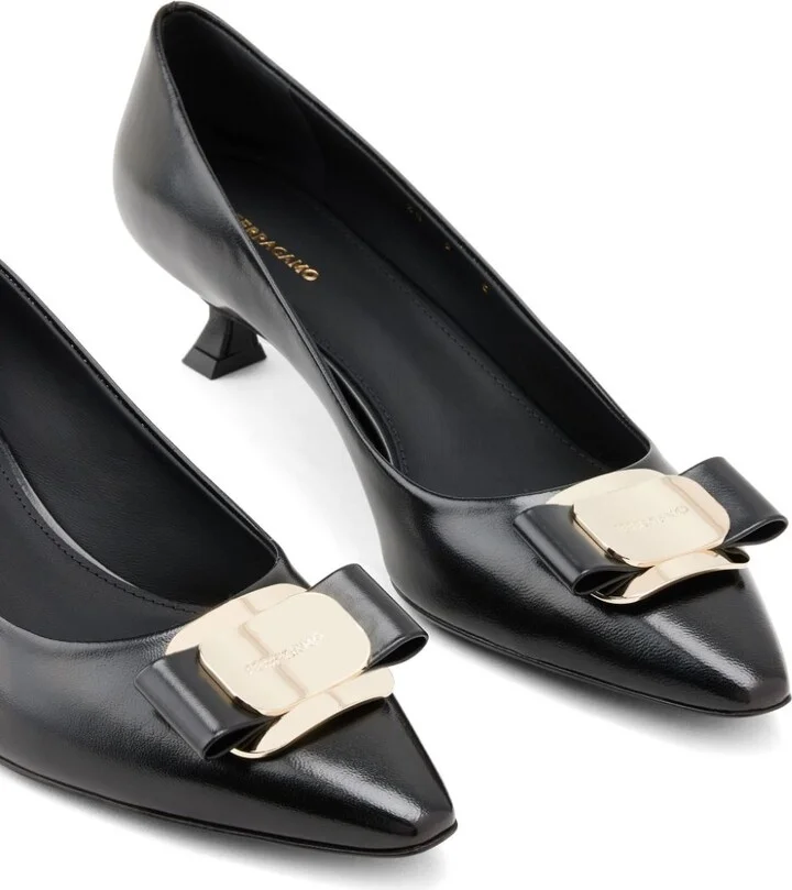 Women's New Vara Leather Pumps - Image 3