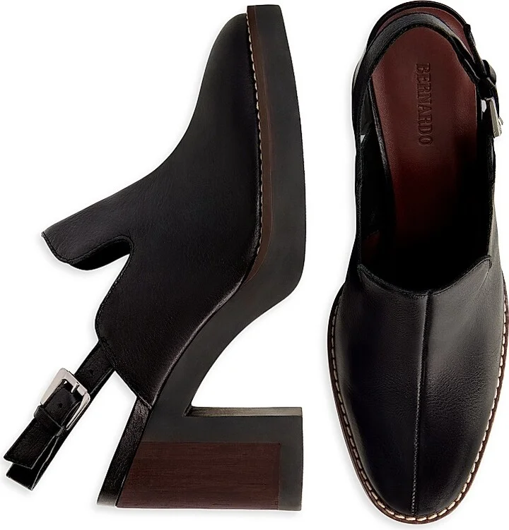 Women's Neza Slingback Clogs - Black - Size 6 - Image 6
