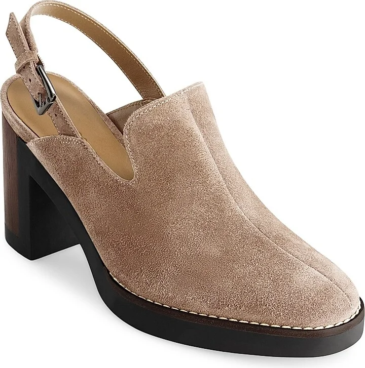Women's Neza Slingback Clogs - Dark Chocolate - Size 6 - Image 5