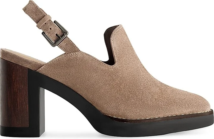Women's Neza Slingback Clogs - Dark Chocolate - Size 6 - Image 8