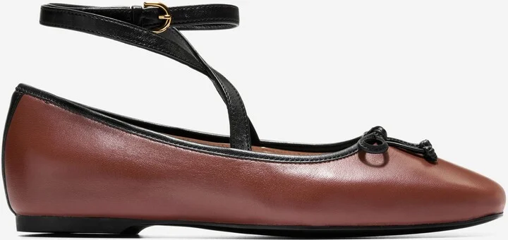 Women's Nicolette Ankle Strap Ballet Flats