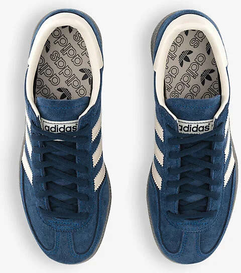 Womens Night Indigo Cream White Handball Spezial Suede Low-Top Trainers Eur 42/ 9 Uk Women - Image 2