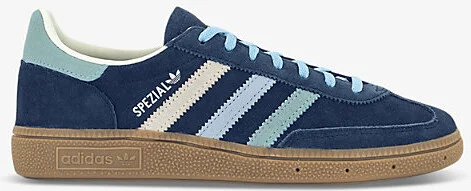Womens Night Indigo Hazy Green Handball Spezial Suede Low-Top Trainers Eur 38/5 Uk Women