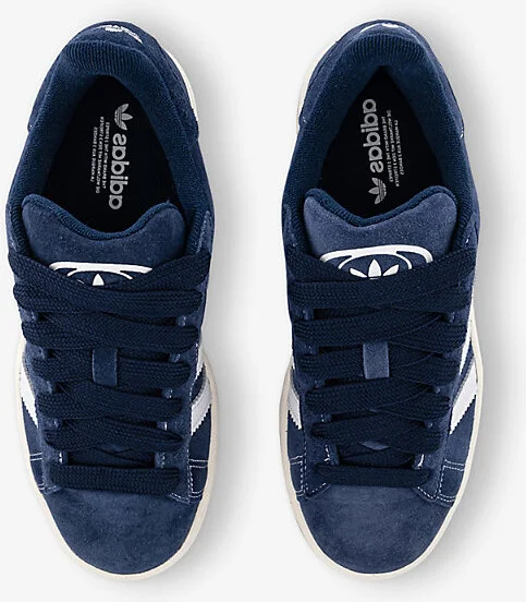 Womens Night Indigo White Offwh Campus 00S Suede Low-Top Trainers Eur 36.5 / 3.5 Uk Women - Image 2