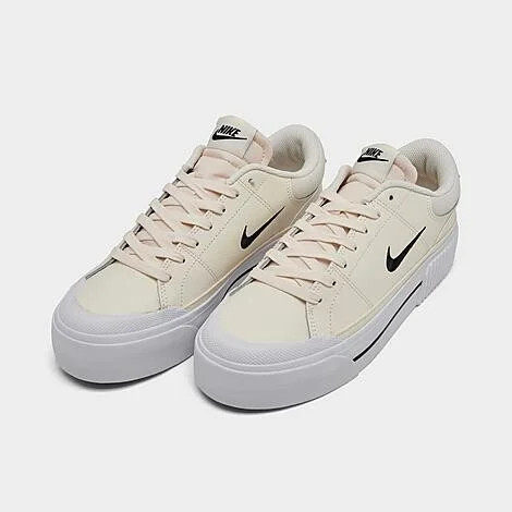 Women's Nike Court Legacy Lift LE Casual Shoes - Image 2