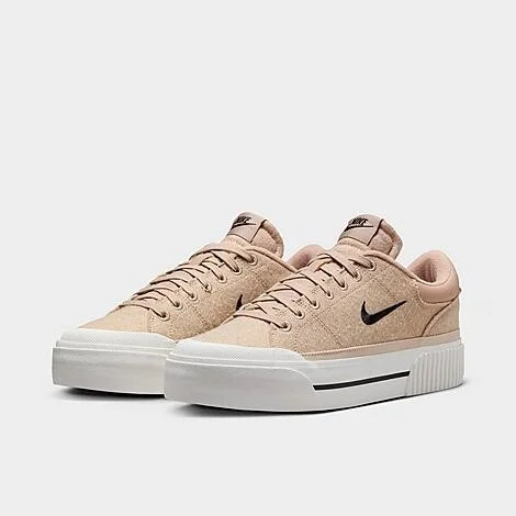 Women's Nike Court Legacy Lift LE Casual Shoes - Image 3